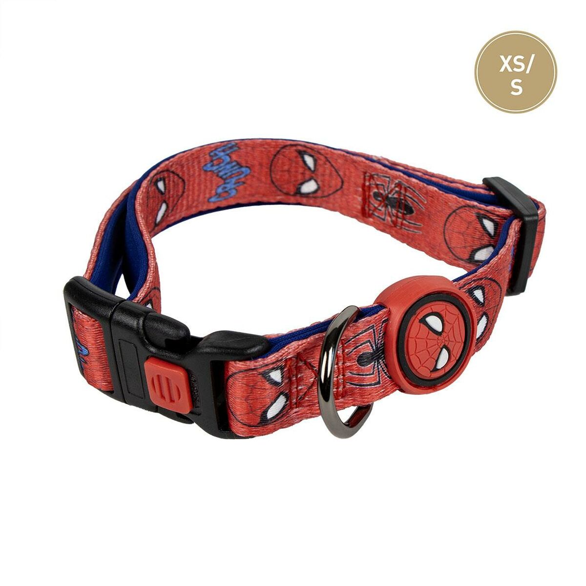 Hundhalsband Spider-Man Röd XS/S