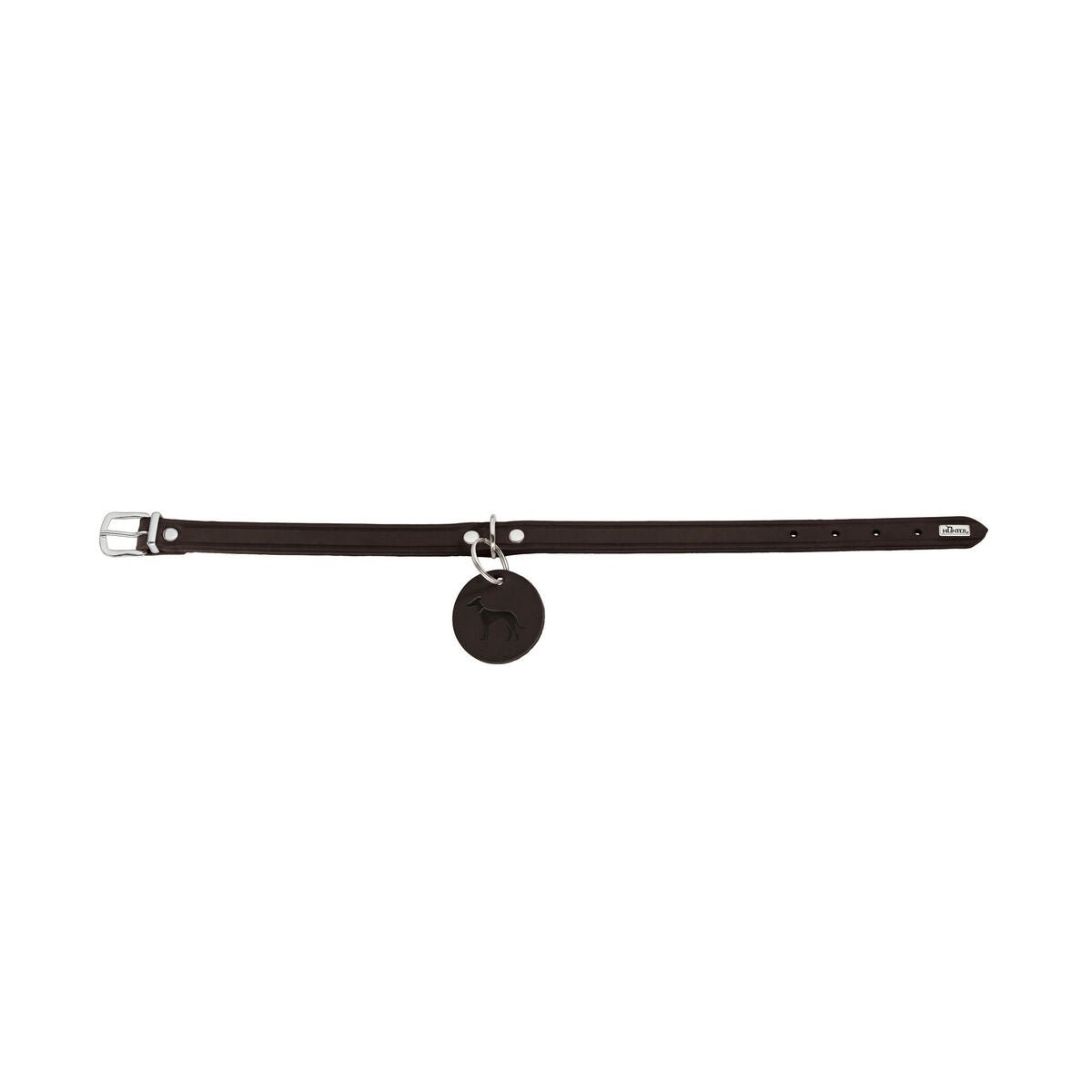 Hundhalsband Hunter Aalborg Choklad L 45-55 cm - Hunter | Valpoteket