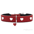 Hundhalsband Hunter Love M 41-49 cm Röd - Hunter | Valpoteket