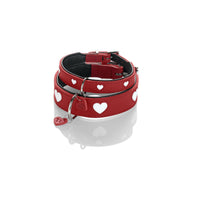 Hundhalsband Hunter Love M 41-49 cm Röd - Hunter | Valpoteket