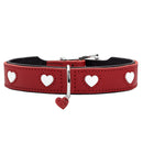 Hundhalsband Hunter Love M 41-49 cm Röd - Hunter | Valpoteket