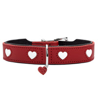 Hundhalsband Hunter Love S/M 35-40 cm Rojo/Blanco - Hunter | Valpoteket