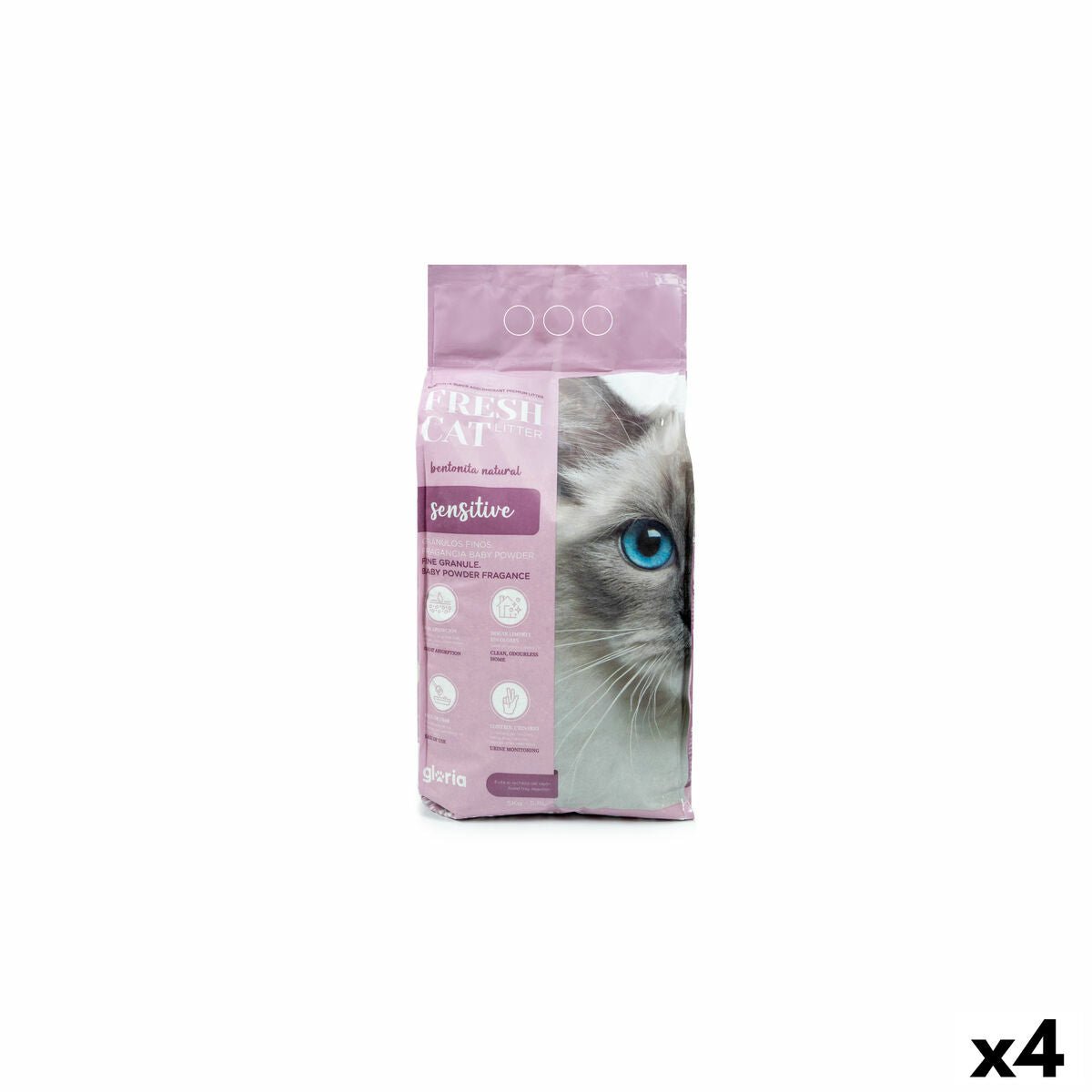 Kattsand Gloria Premium Sensitive 5 kg 4 antal - Gloria | Valpoteket