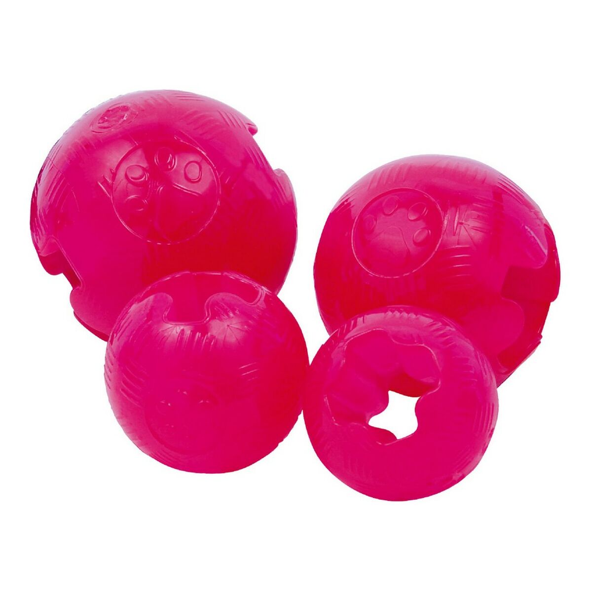 Dog toy Gloria TPR Pink (9.5 cm)