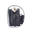 Transporter Black Plastic 43 x 20 x 33 cm (4 units)