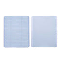 Mat for cat litter box Blue 50 x 40 x 1.5 cm (12 quantity)