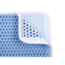 Mat for cat litter box Blue 50 x 40 x 1.5 cm (12 quantity)
