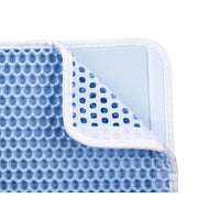 Mat for cat litter box Blue 50 x 40 x 1.5 cm (12 quantity)