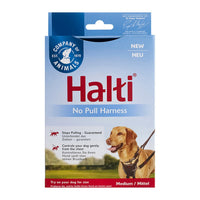 Antidragsele hund Halti svart, M - Company of Animals | Valpoteket