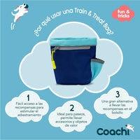 Bag Coachi Train & Treat Blå - Coachi | Valpoteket