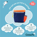 Bag Coachi Train & Treat Blå Korall - Coachi | Valpoteket