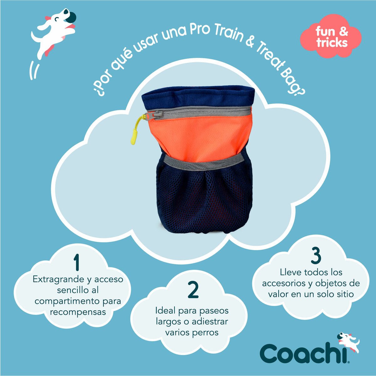 Bag Coachi Train & Treat Korall - Coachi | Valpoteket