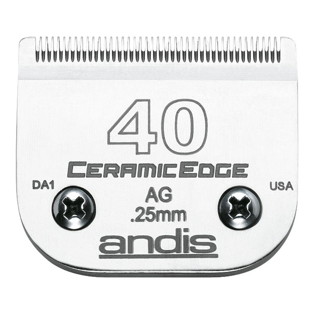 Replacement of shaver blade Andis S-40 0.25 mm Ceramic Dog