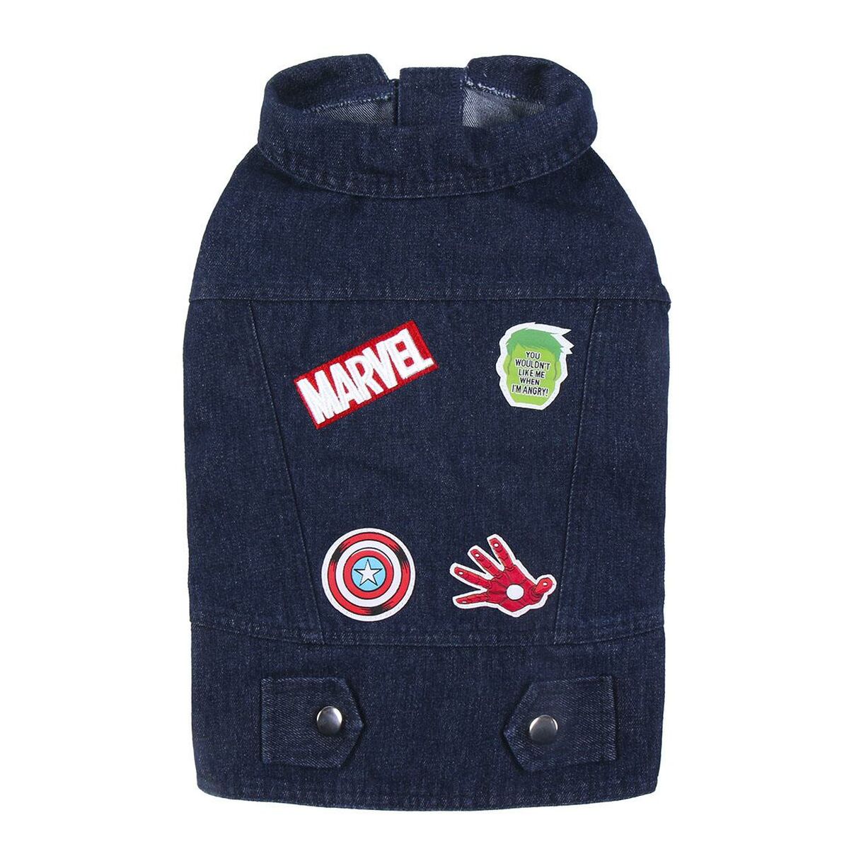 Dog Jacket Marvel Blue M