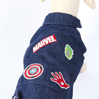 Dog Jacket Marvel Blå M - Marvel | Valpoteket