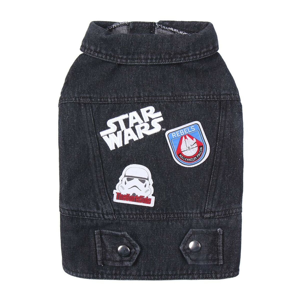 Dog Jacket Star Wars Gray XS