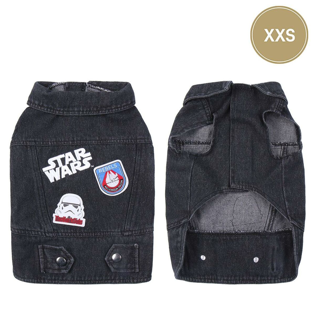 Dog Jacket Star Wars Grå XXS - Star Wars | Valpoteket