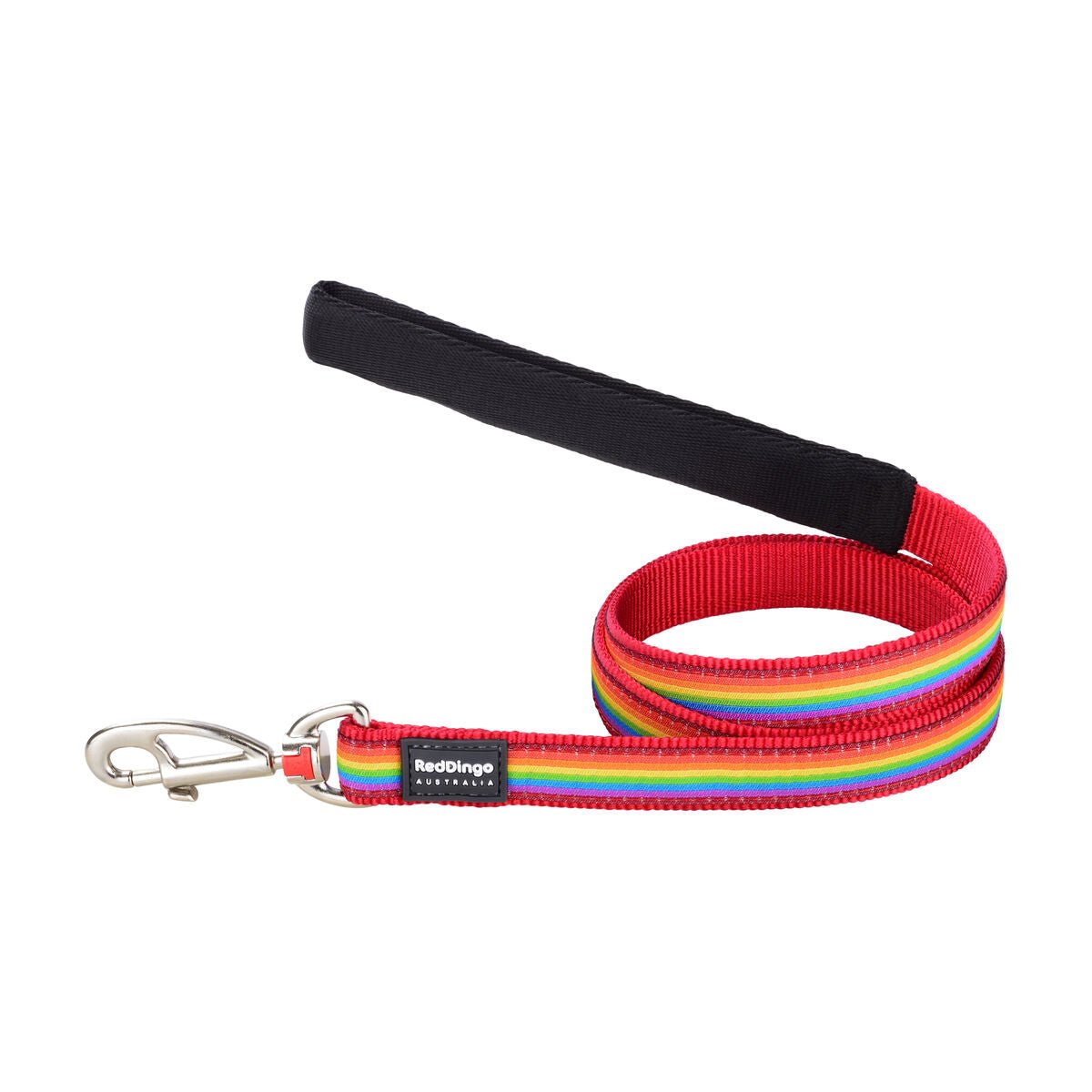 DoHundkoppel Red Dingo STYLE RAINBOW 15mm x 120 cm - Red Dingo | Valpoteket