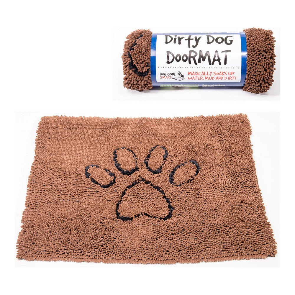 Hund Matta Dog Gone Smart Mikrofiber Brun (79 x 51 cm)