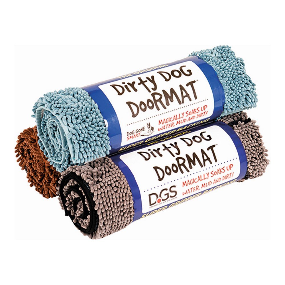 Hund Matta Dog Gone Smart Mikrofiber Mörkblå (79 x 51 cm)