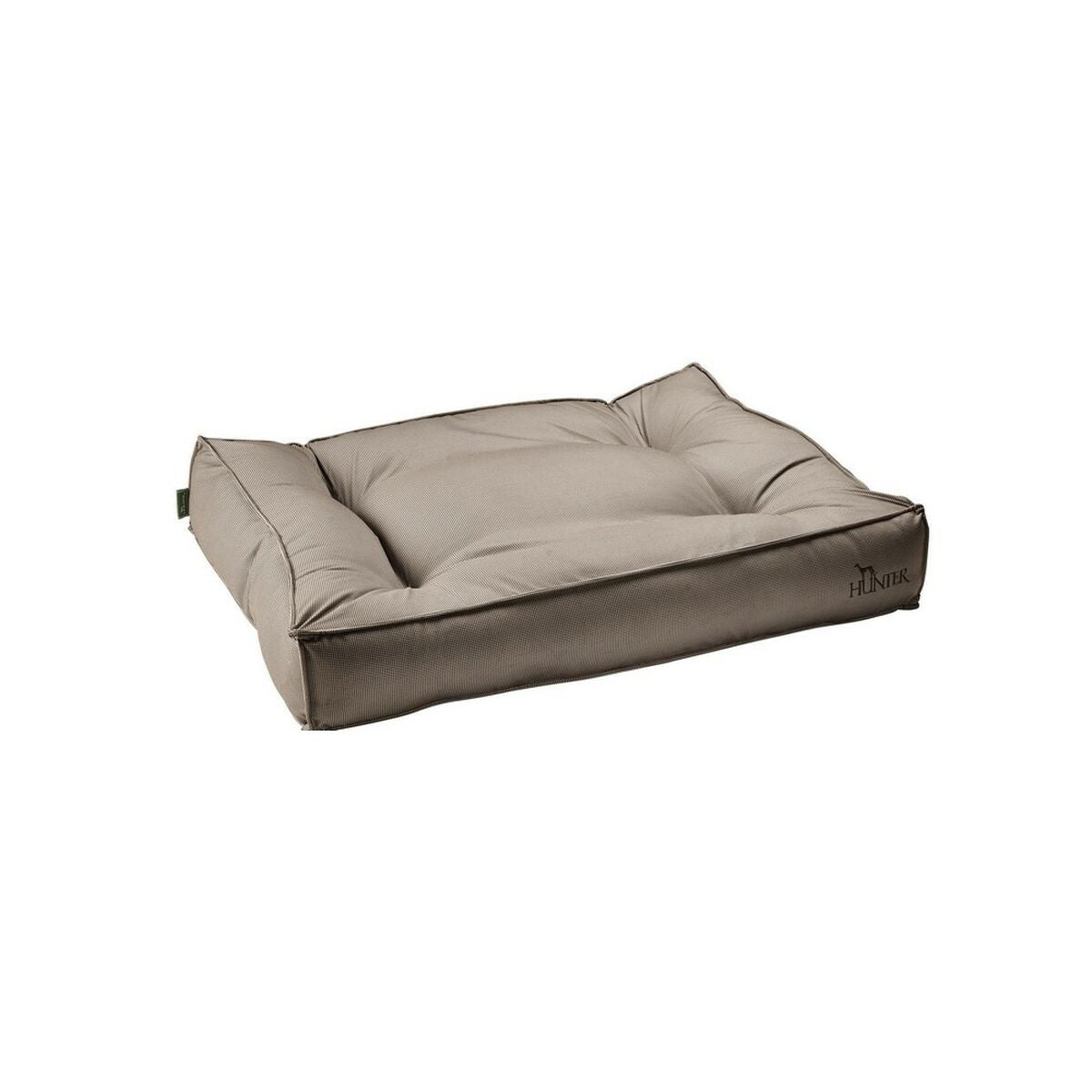 Dog bed Hunter brown padded (100 x 70 cm)