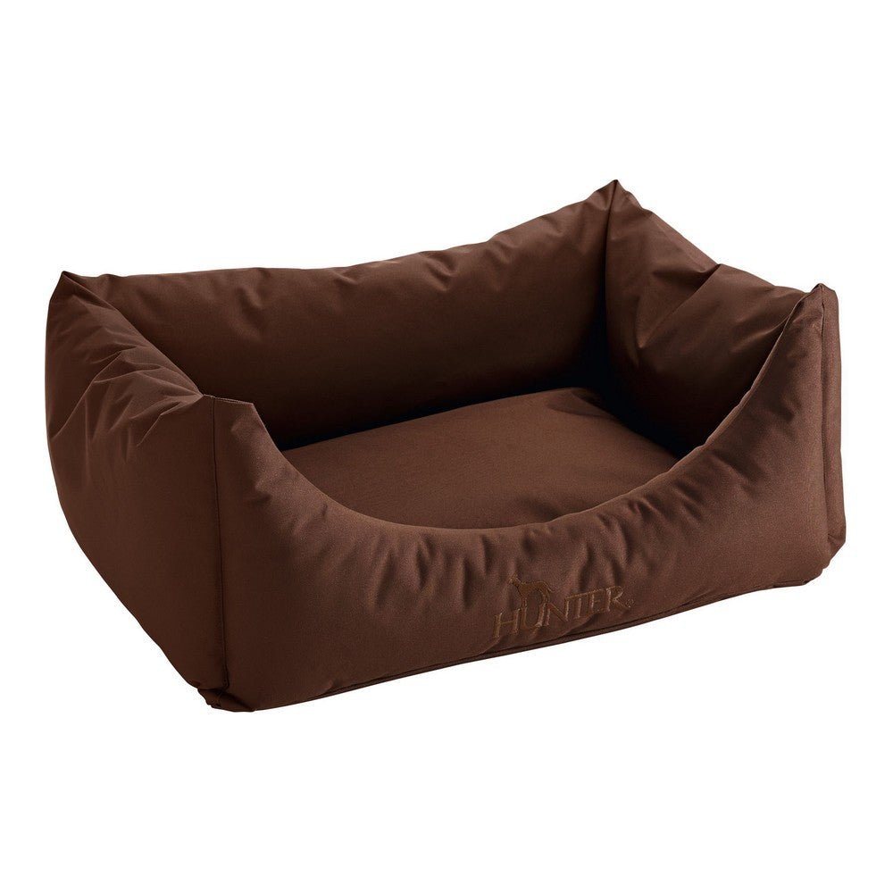 Dog bed Hunter Gent Brown Polyester Brown (80x60 cm) (80 x 60 cm)