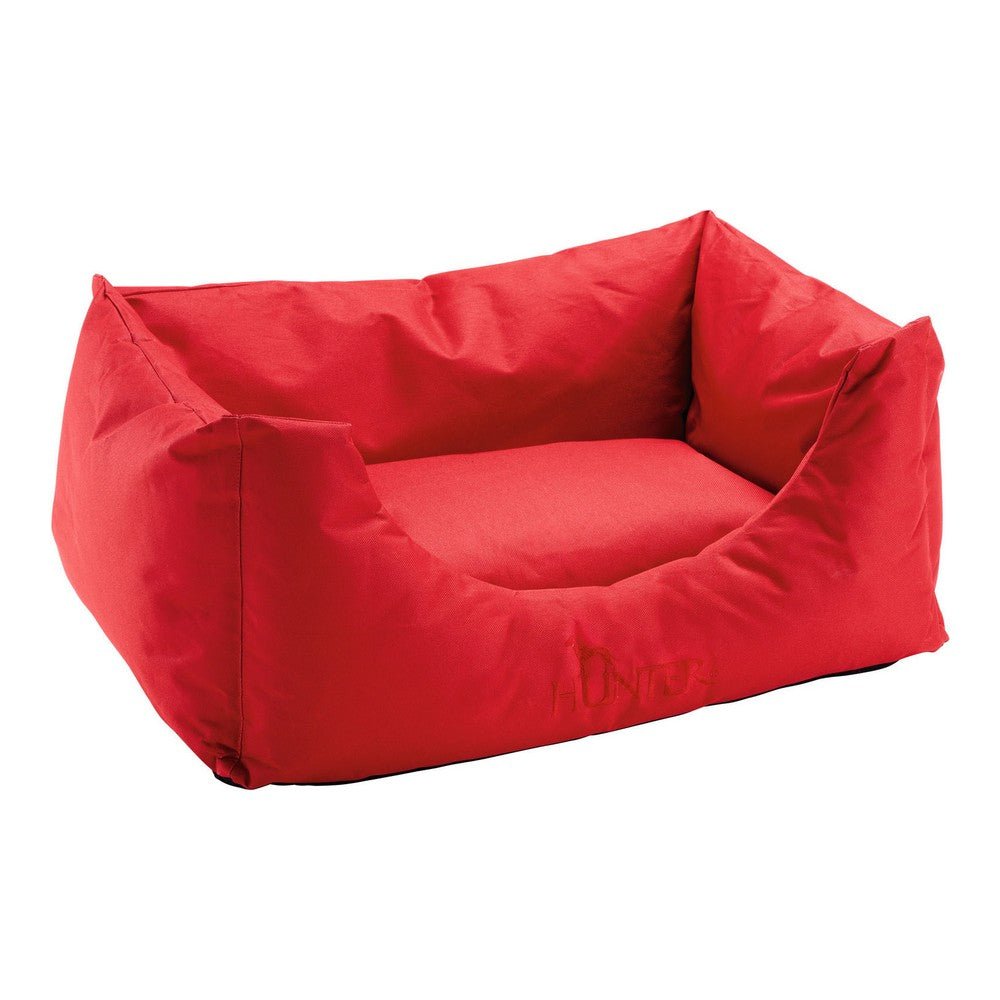 Dog bed Hunter Gent Red Polyester (80x60 cm) (80 x 60 cm)