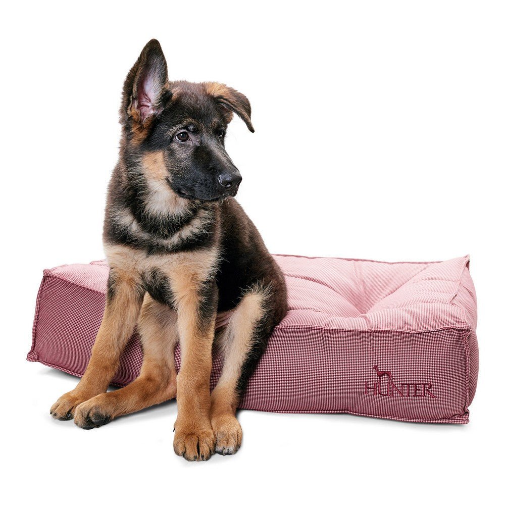 Dog bed Hunter red padded (120 x 90 cm)