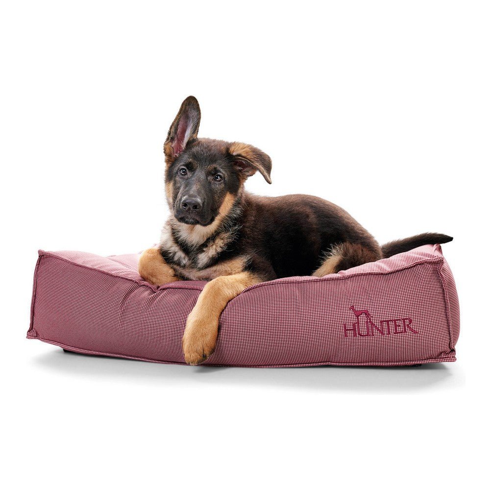 Dog bed Hunter red padded (120 x 90 cm)