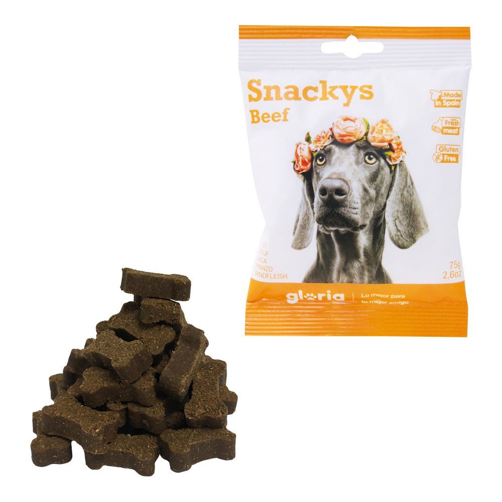 Dog treats Gloria Display Snackys 30 x 75 g Oxe