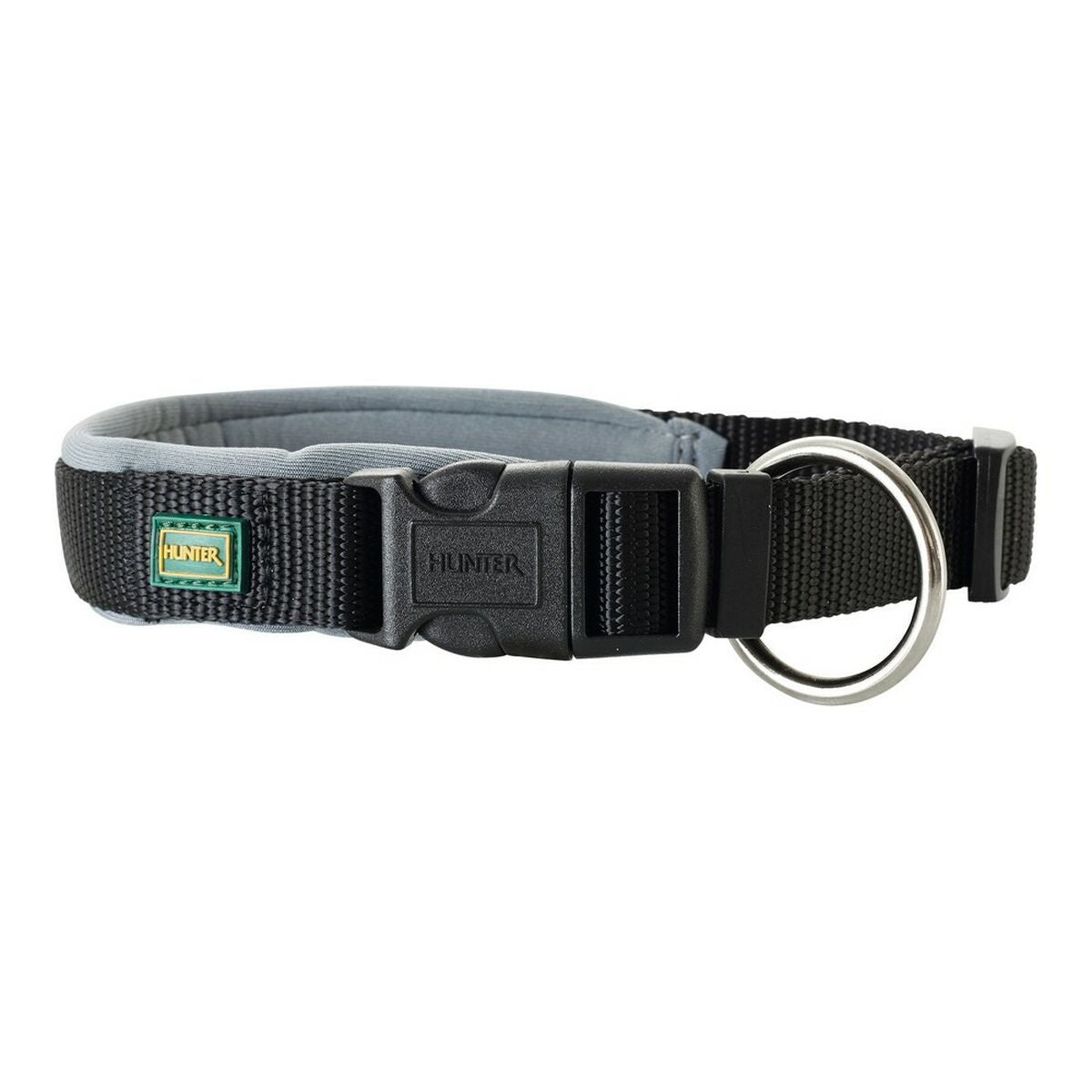 Hundhalsband Hunter neopren svart (30-35 cm)