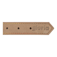 Hundhalsband läder Gloria Oasis Beige (1,2 x 35 cm) - Gloria | Valpoteket