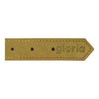 Hundhalsband läder Gloria Oasis Grön (35 x 1,2 cm) - Gloria | Valpoteket