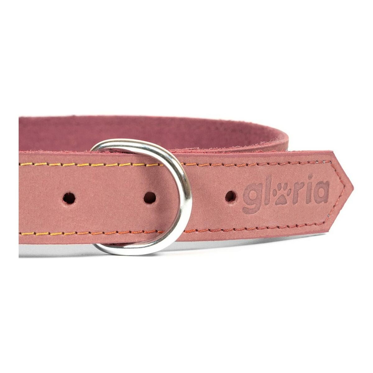 Hundhalsband läder Gloria Oasis Rosa (50 x 2,1 cm) - Gloria | Valpoteket