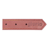 Hundhalsband läder Gloria Oasis Rosa (70 x 3 cm) - Gloria | Valpoteket