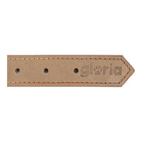 Hundhalsband läder Gloria Oasis Vit (45 x 1,8 cm) - Gloria | Valpoteket