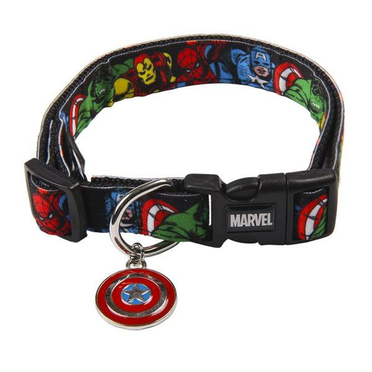 Hundhalsband Marvel XXS/XS Svart