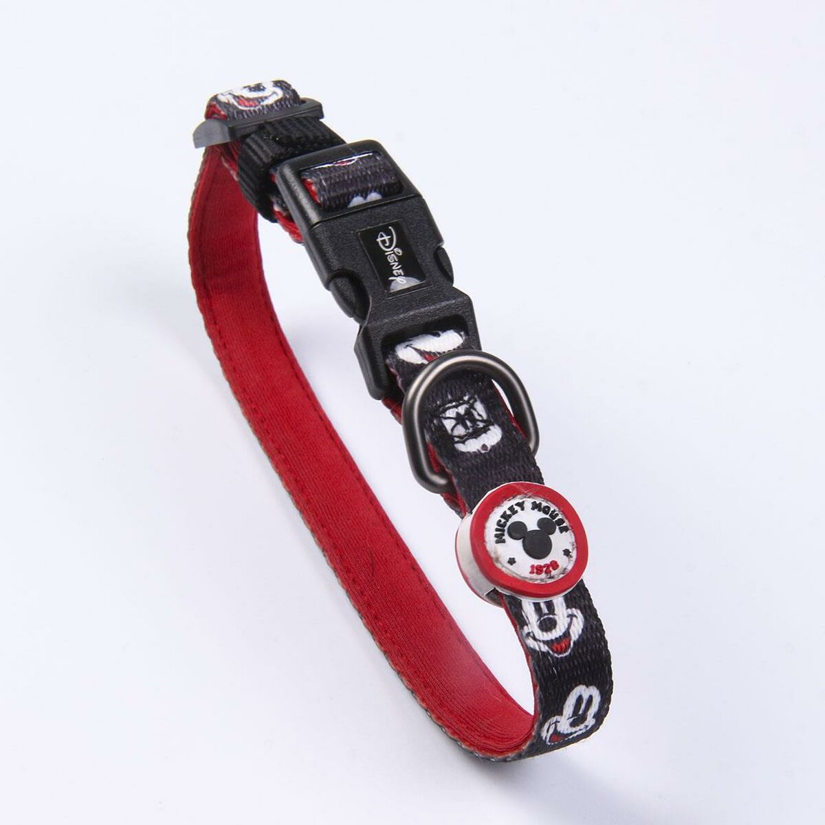 Hundhalsband Mickey Mouse Svart S/M - Mickey Mouse | Valpoteket