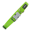 Hundhalsband nylon Red Dingo Lime (2,5 x 41-63 cm) - Red Dingo | Valpoteket