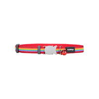 Hundhalsband Red Dingo STYLE RAINBOW 41-63 cm - Red Dingo | Valpoteket