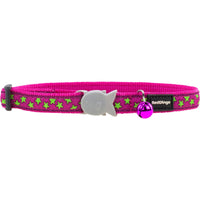 Hundhalsband Red Dingo STYLE STARS LIME ON HOT PINK 41-63 cm - Red Dingo | Valpoteket