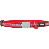 Hundhalsband Red Dingo STYLE UNION JACK FLAG 15 mm x 24-36 cm - Red Dingo | Valpoteket