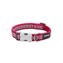 Hundhalsband Red Dingo STYLE UNION JACK FLAG 41-63 cm - Red Dingo | Valpoteket