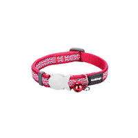 Hundhalsband Red Dingo STYLE UNION JACK FLAG 41-63 cm - Red Dingo | Valpoteket