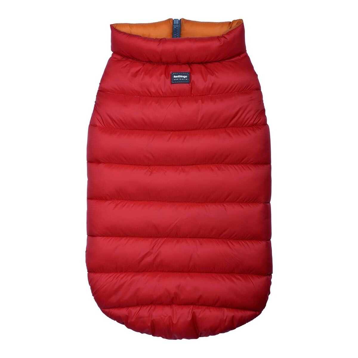 Hundjacka vinter puffer Red Dingo Orange/Röd (35 cm) - Red Dingo | Valpoteket