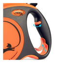 Hundkoppel Flexi XTREME 5 m Orange Storlek S - Flexi | Valpoteket