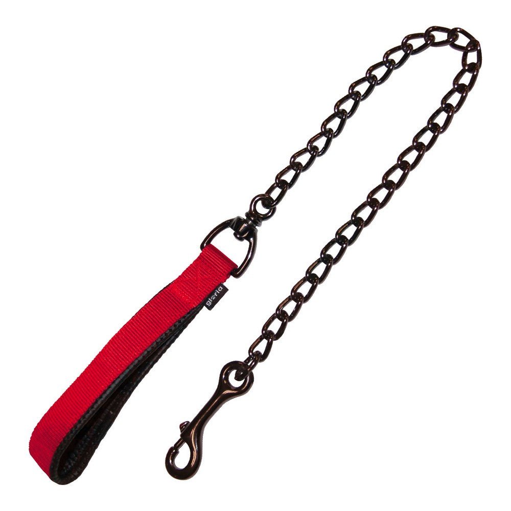 Dog leash Gloria Classic 4mm x 60 cm Red