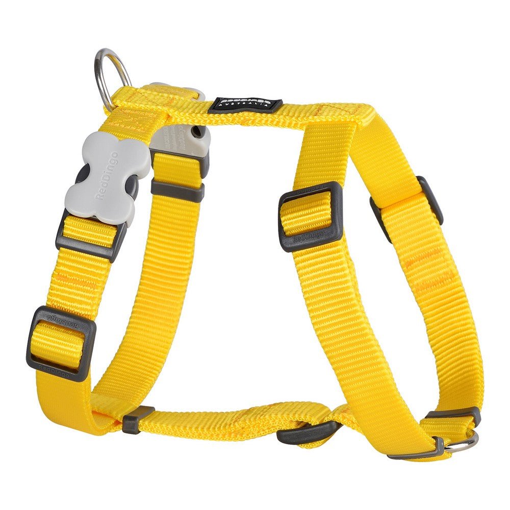 Dog harness Red Dingo Smooth 60-109 cm Yellow