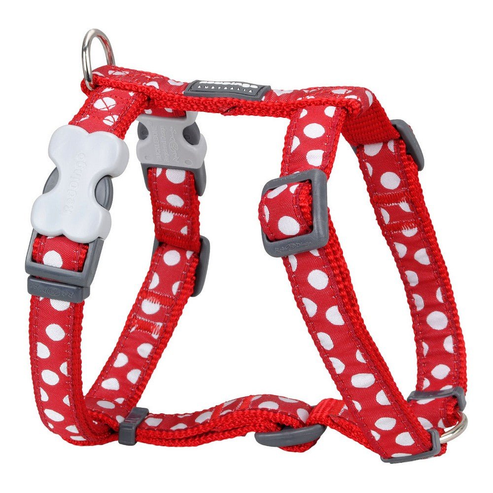 Dog harness Red Dingo Style Red Pea 30-48 cm