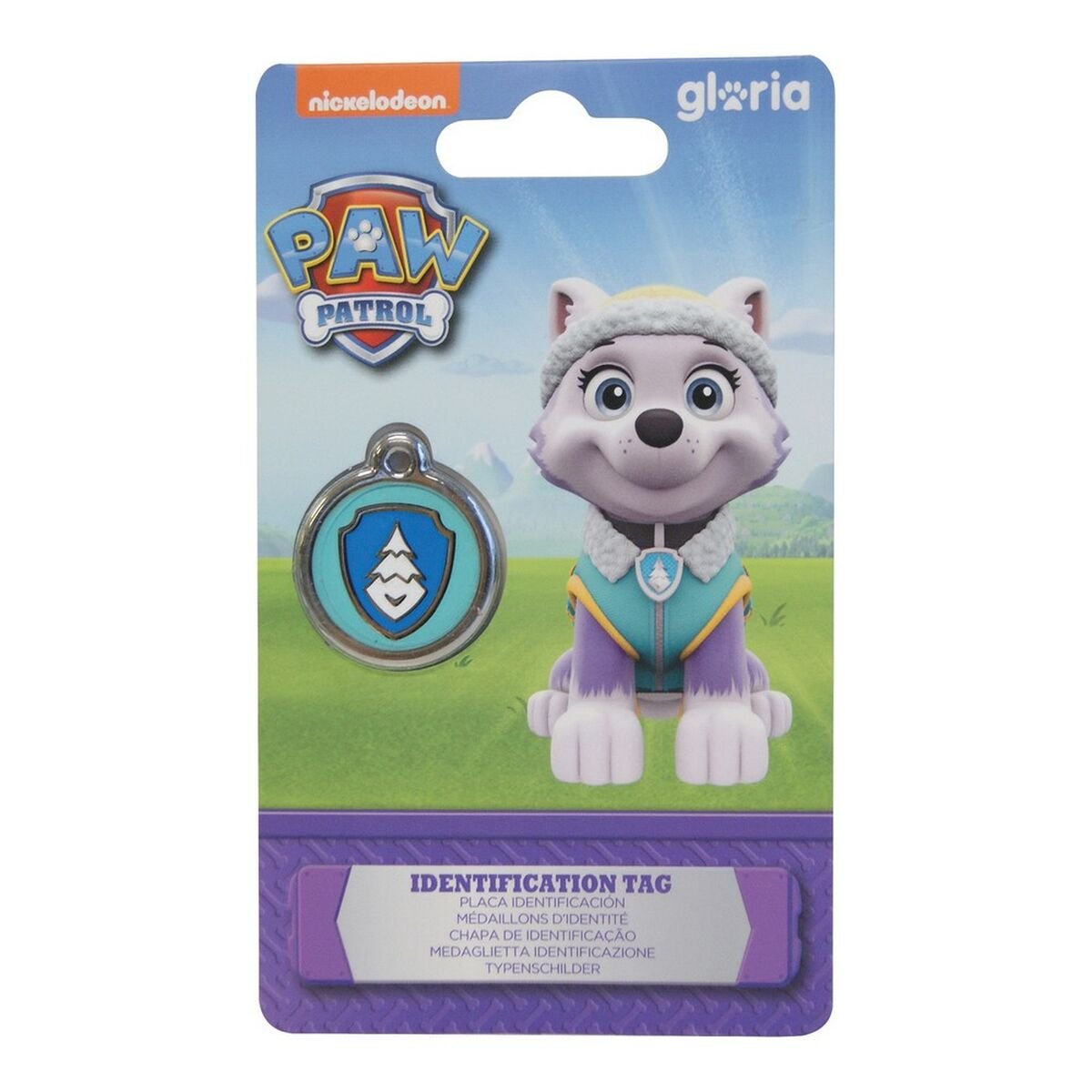 Id bricka hund för halsband The Paw Patrol Everest Storlek M - The Paw Patrol | Valpoteket